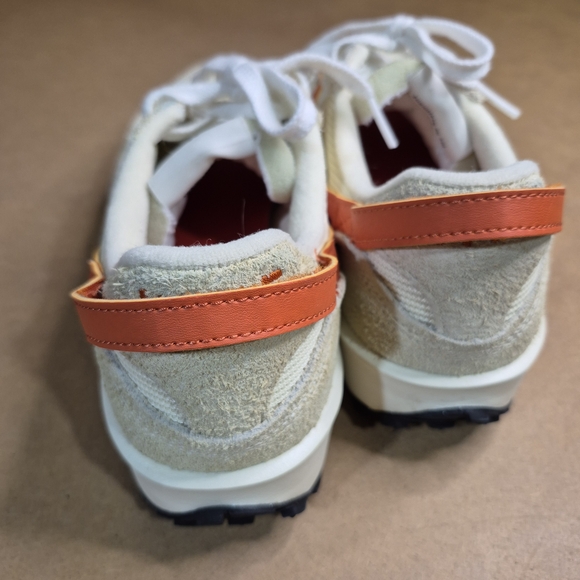 Nike Women's Sneakers in Cream and Orange - Picture 5 of 12